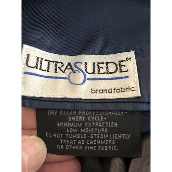 Monte Carlo Exclusively for Hajjar's for Special Sized Men Ultra Suede Jacket - Picture 4 of 6